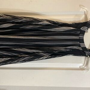 Black and white dressy tank top by Lily White extra small